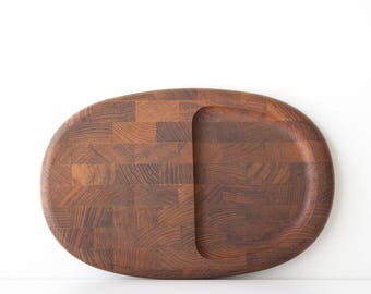 Vintage Dansk Jens Quistgaard Danish Modern Parquet Tray