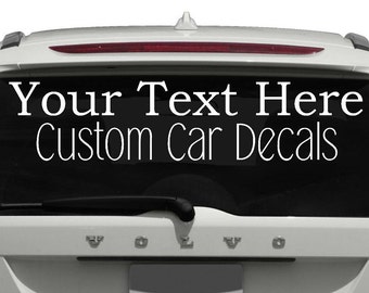 Rear window decals | Etsy