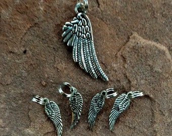 Angel Wings Stitch Markers for Knitting