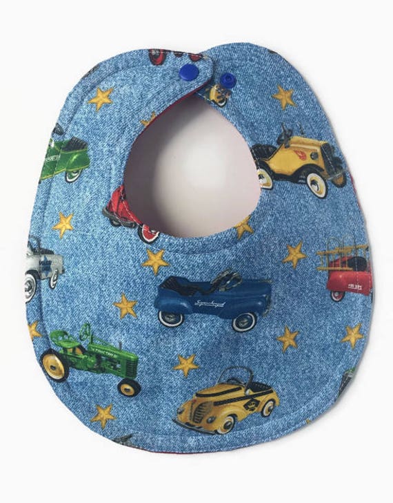 Baby Boy Bib Dribble Bib Baby Gifts Pedal Car Bib