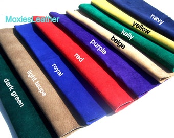 suede leather skin piece strips bands arts crafts suede