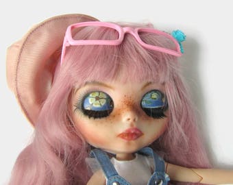 Custom Blythe Dolls For Sale by Blythe Factory Doll, Fully Customized Blythe, OOAK Doll, Pink hair Blythe, Collectible Doll, Gift for Collectors, Blythe Collection