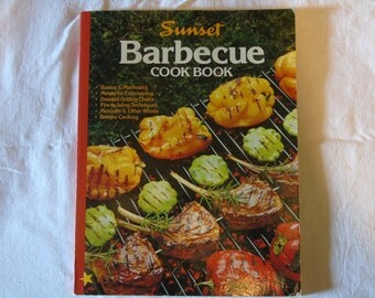 Sunset Barbecue Cookbook, August 1986