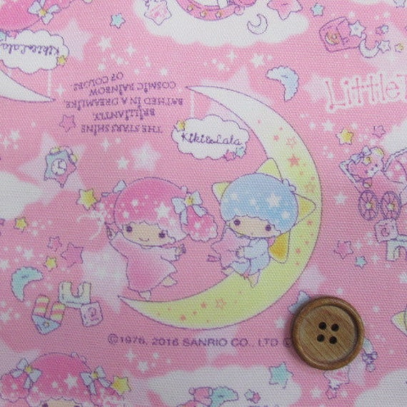 SANRIO Little Twin Stars / Japanese Fabric 110cm x 50cm