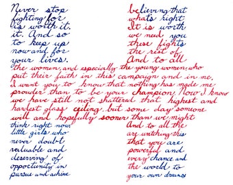 Concession speech | Etsy