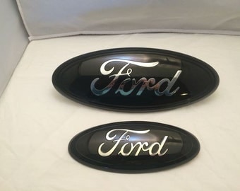 Ford Emblem Black and Pink Fits Ford F-150 / Edge / Ranger