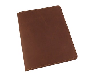Leather Composition Notebook - Leather Notebook Cover - Composition Book Cover - Refillable Leather Journal - Rustic Leather Notebook