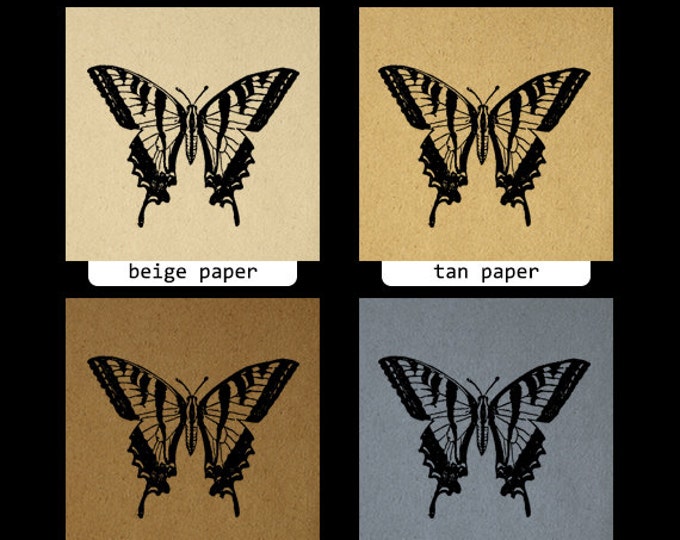 Vintage Butterfly Digital Image Graphic Insect Download Printable Antique Clip Art for Transfers Making Prints etc HQ 300dpi No.4107