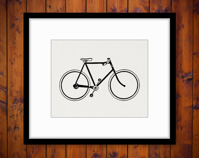 Digital Printable Bicycle Image Bike Graphic Download Artwork Jpg Png Eps HQ 300dpi No.4147