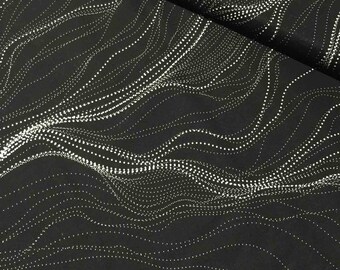 Australian Fabric - Sandhill in Charcoal Stunning Abstract- Aboriginal Ethnic 100% Quality Cotton by M and S Textiles by FQ or YARDAGE