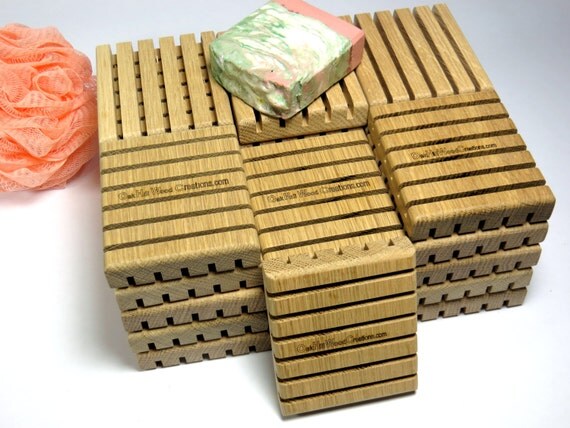 Bulk Soap Dishes 30 White Oak Rest Rustic Decor Bulk Soap Dishes 30 White Oak Rest Rustic Decor
