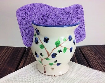 Pottery Sponge Holder, ceramic sponge holder, sponge holder pottery, sponge holder ceramic, sink sponge holder, kitchen sponge holder