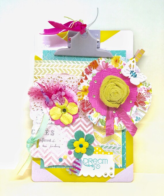 Items similar to Birthday Gifts for Girls Mixed Media Art Art Gift