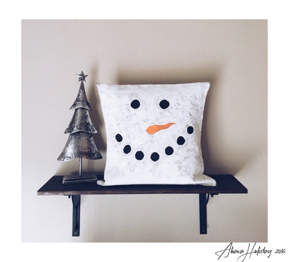 olaf throw pillow