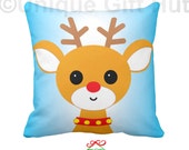 rudolph the red nosed reindeer pillow