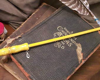 Hufflepuff House colors inspired Harry Potter wand