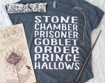 Harry Potter Shirt | Harry Potter Books Shirt | Harry Potter | Southern Sweetheart Gifts | Free Shipping
