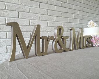 Mr and mrs signs | Etsy
