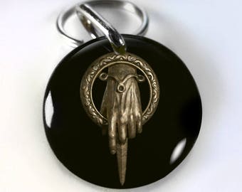 Dog ID Tag Pet id tags Unique pet tags Game of Thrones King's Hand