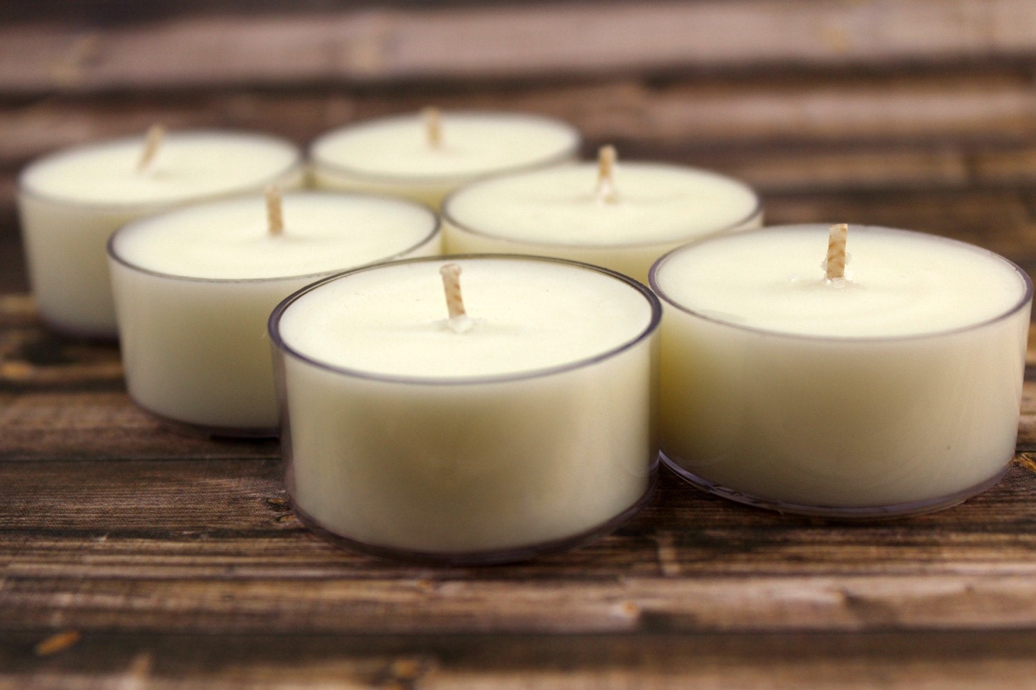 Soy Tea Light Candles Unscented Soy Candles by SugarBelleCandles