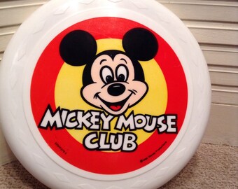 Mickey Mouse Club Frisbee - Vintage Mickey Mouse Club