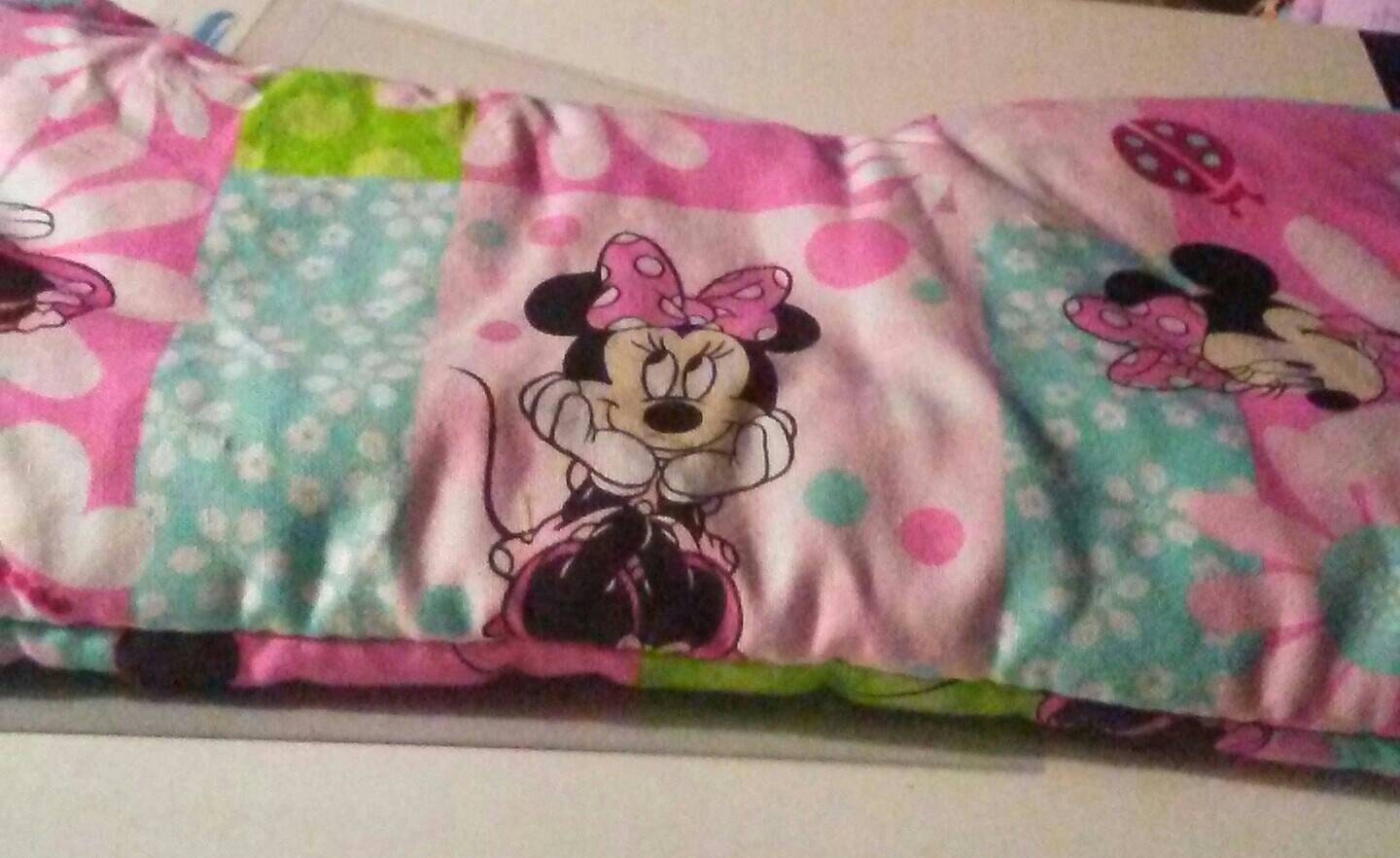 Minnie Mouse baby burp cloth Disney baby girl gift idea