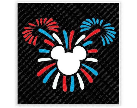 Download Disney, Forth of July, Fireworks, USA, Mickey, Minnie ...