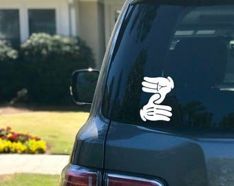 Zeds Dead Free shipping music festival hippie vinyl car decal Yeti cup initials sticker