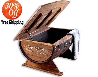 Whiskey barrel table.whiskey barrel furniture.wine barrel table.end table.centerpiece.living room table.coffee table.(Wine Barrel Table)