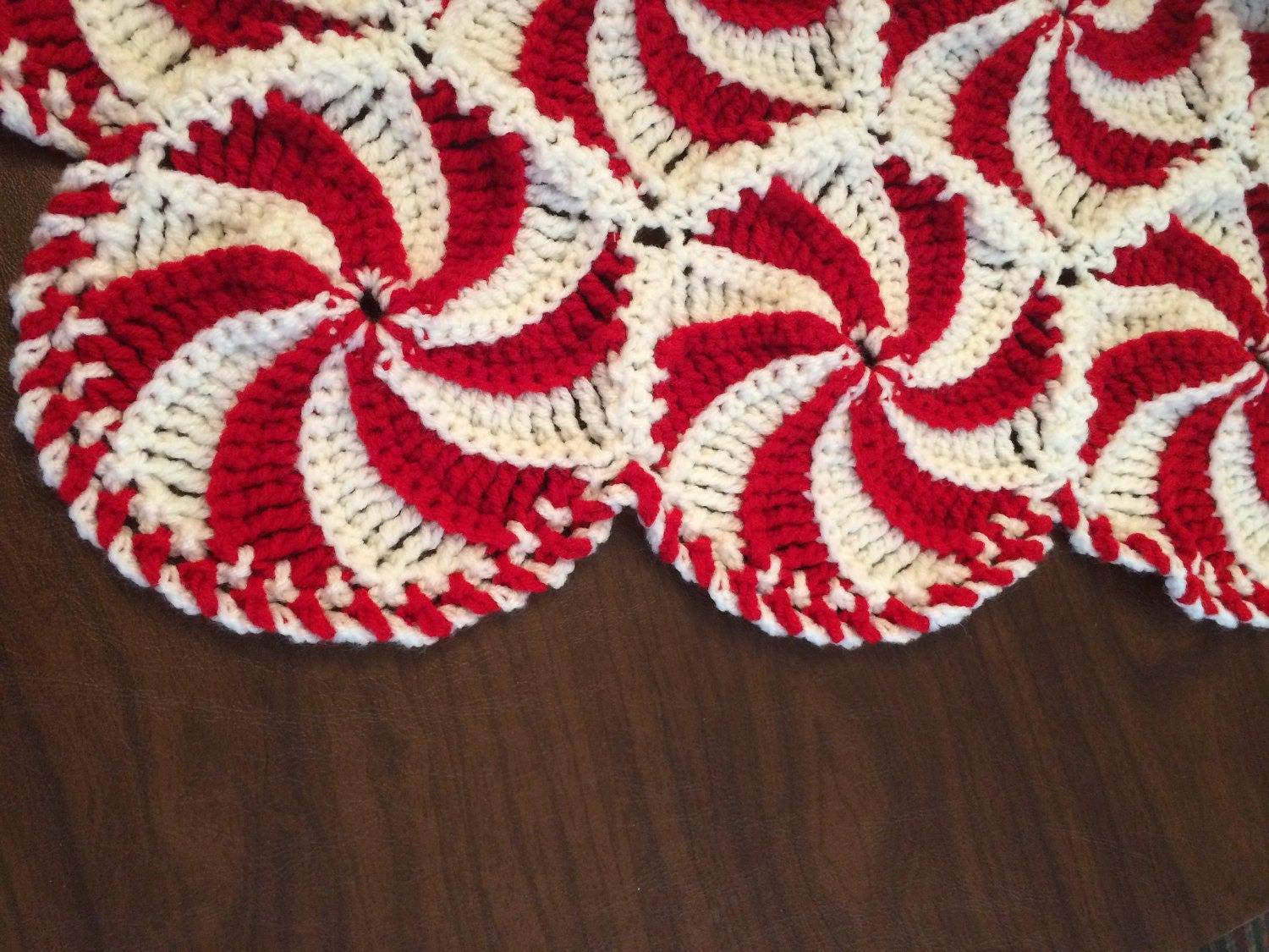 Peppermint Throw crochet pattern only video links included