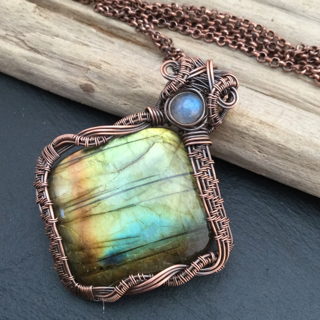 Whimsical wire wrapped jewelry and art by wireandbeyond808 on Etsy