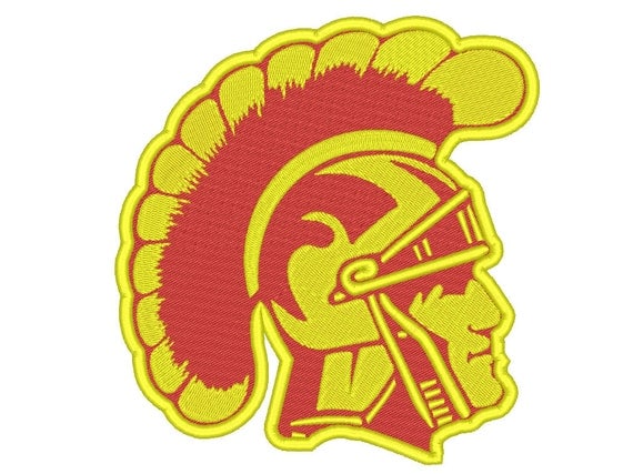 USC Trojans Logo Machine Embroidery Designs College by moreusemb