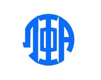 Sorority Omega Phi Alpha Decal \ Circle Decal \ Circle Monogram