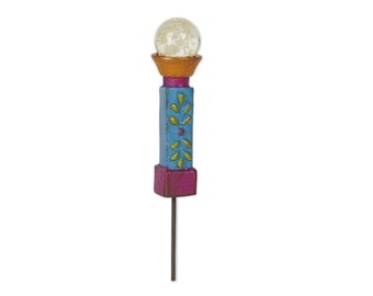 Fairy Garden - Patterned Gazing Ball - Miniature