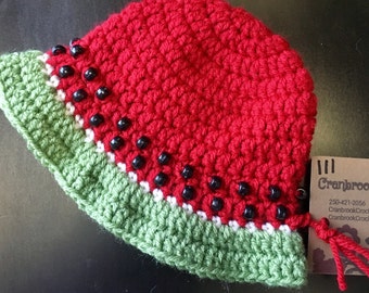 Sweet Toddler Watermelon Bucket Hat