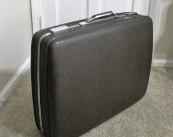 24" Dark Brown American Tourister Tiara Suitcase