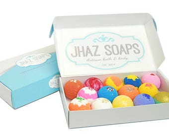 Bath bomb fizzy lot of 14 assorted fizzies sensitive skin choose your scent super moisturizing like lush handmade dry skin 2.5 oz.