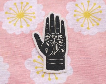 Create Your Fate Iron On Patch, Canvas Punk Patch, Screenprinted Patch