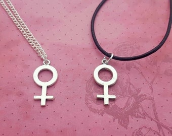 Feminist necklace | Etsy
