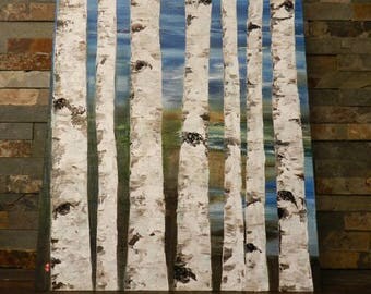 birch tree,birch tree art, birch tree painting,birth tree oil painting,birch tree decal,birch tree decor,birch tree canvas,birch tree canvas