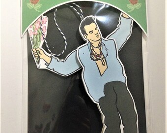 Morrissey dancing string puppet - The Smiths
