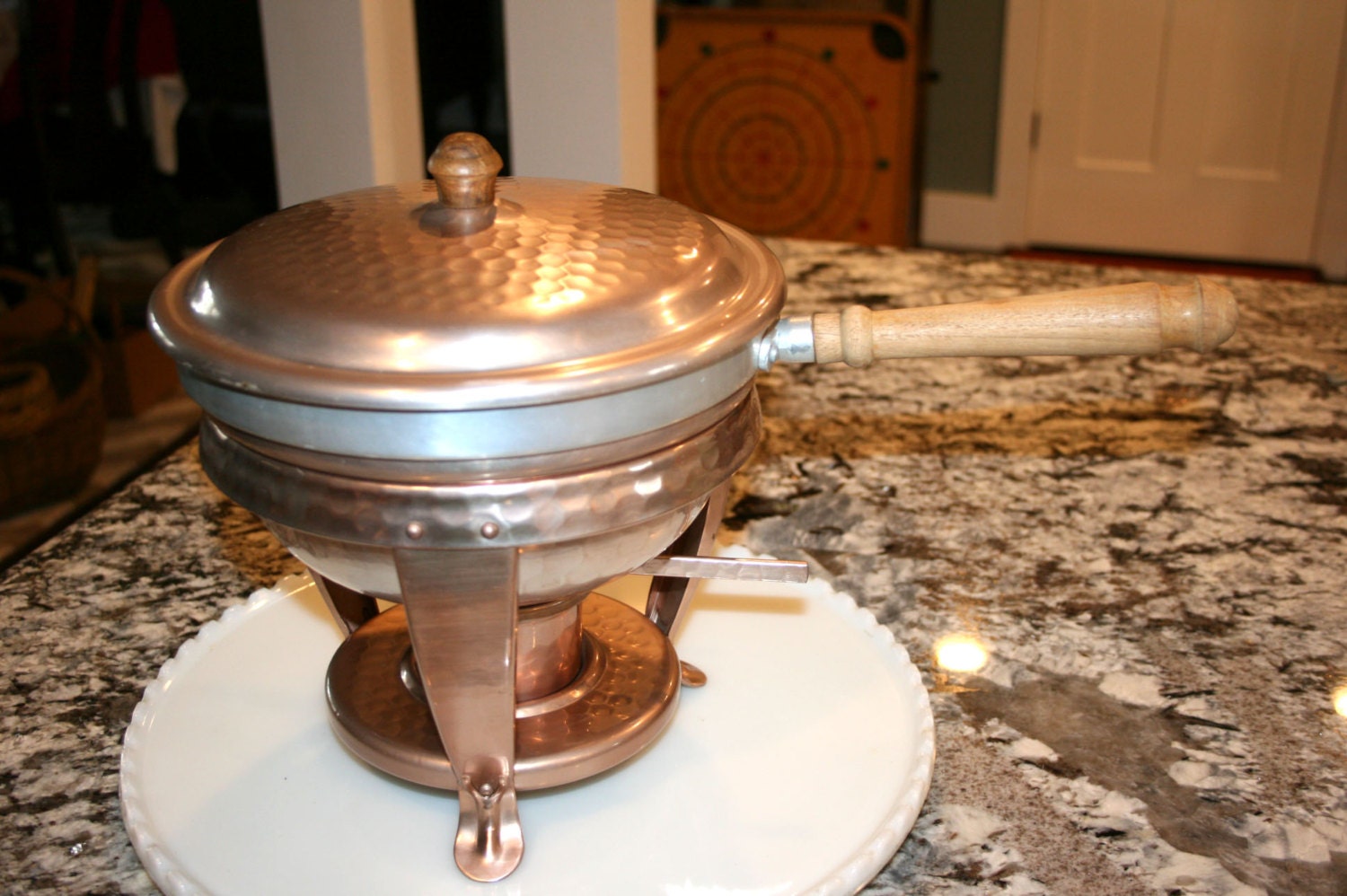 Neocraft Dimpled Aluminum Chafing Dish Made By EverLast Warming Neocraft Dimpled Aluminum Chafing Dish Made By EverLast Warming