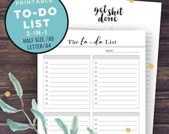 To do list notepad | Etsy