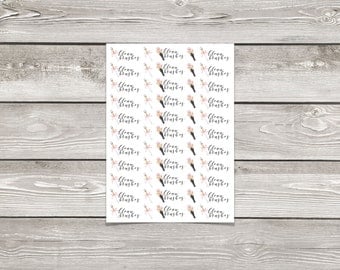 Clean Make-Up Brushes Functional Planner Stickers for Erin Condren Life Planner & The Happy Planner