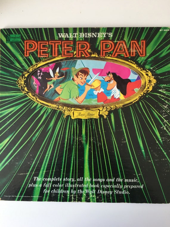 disney traditions peter pan story book