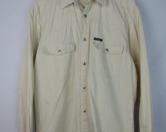 Vintage Cream Arizona Denim Shirt