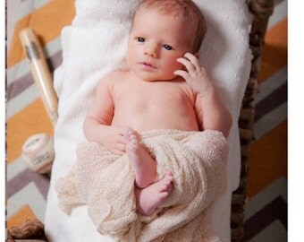 Rustic stick bed set with two tiebacks. Newborn photography prop bed.