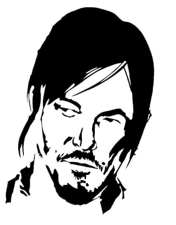 Download The Walking Dead Daryl Dixon cutting file for Silhouette and