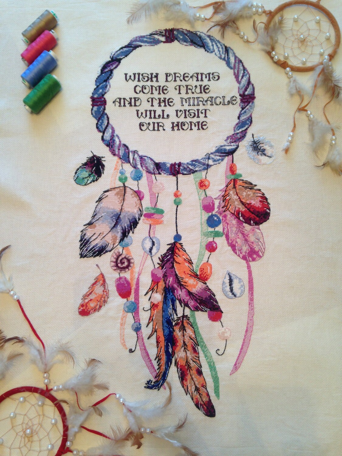Dream Catcher Cross Stitch Digital Pattern PDF