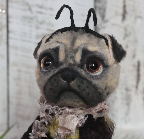 pug puppy teddy